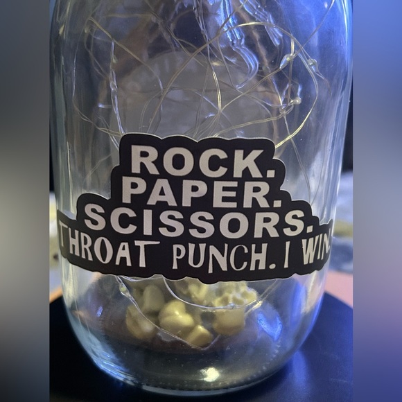 ❌RESERVED❌SKULL “ADULT HUMOR” PURPLE/GREEN LED LIGHTS SKULL DECOR JAR/HANDMADE - Picture 13 of 14